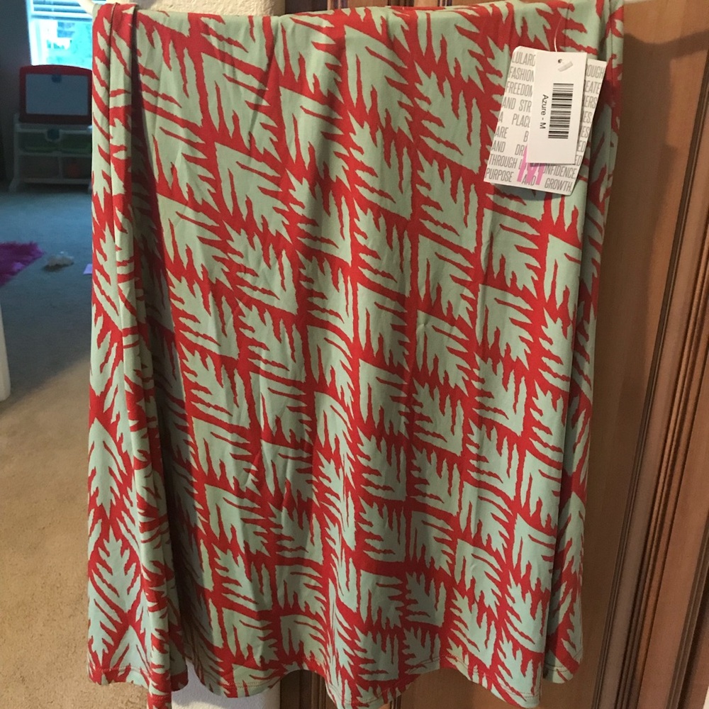 Azure Lularoe skirt